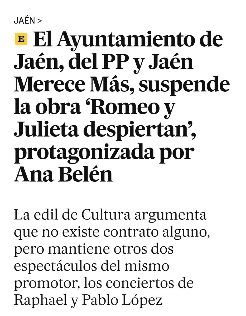 ❌ Subirse sueldos de manera indecente.
❌ Suprimir concejalías de medio ambiente, e Igualdad.
❌ Cargarse carriles bici para volver a introducir coches en los cascos urbanos.
❌ Suspender obras de teatro y espectáculos culturales. 

A día de hoy, esta es la gestión de la derecha