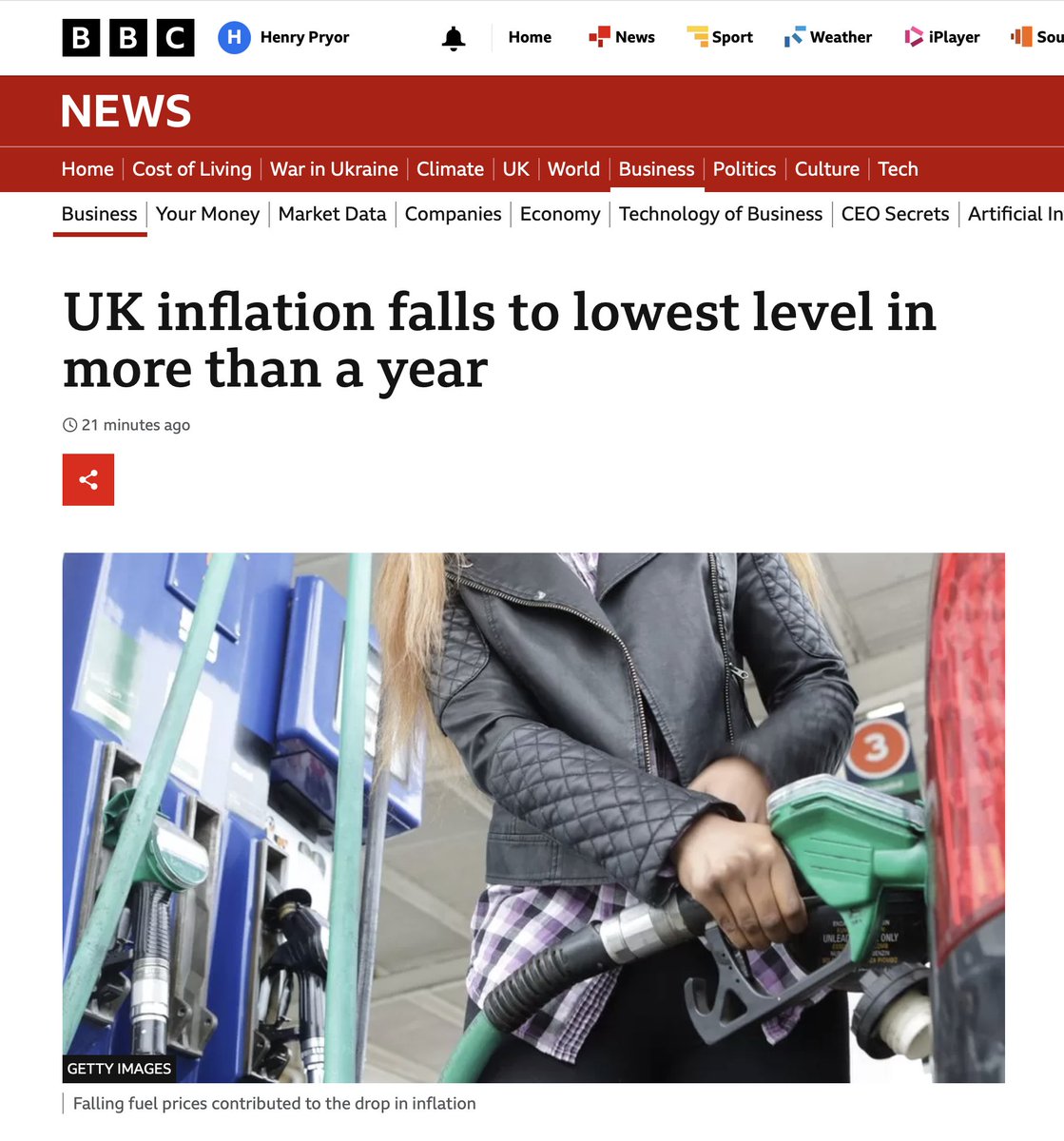 Reminder - Prices are still 8% higher than 12 months ago. Have you had an 8%+ pay rise this year?