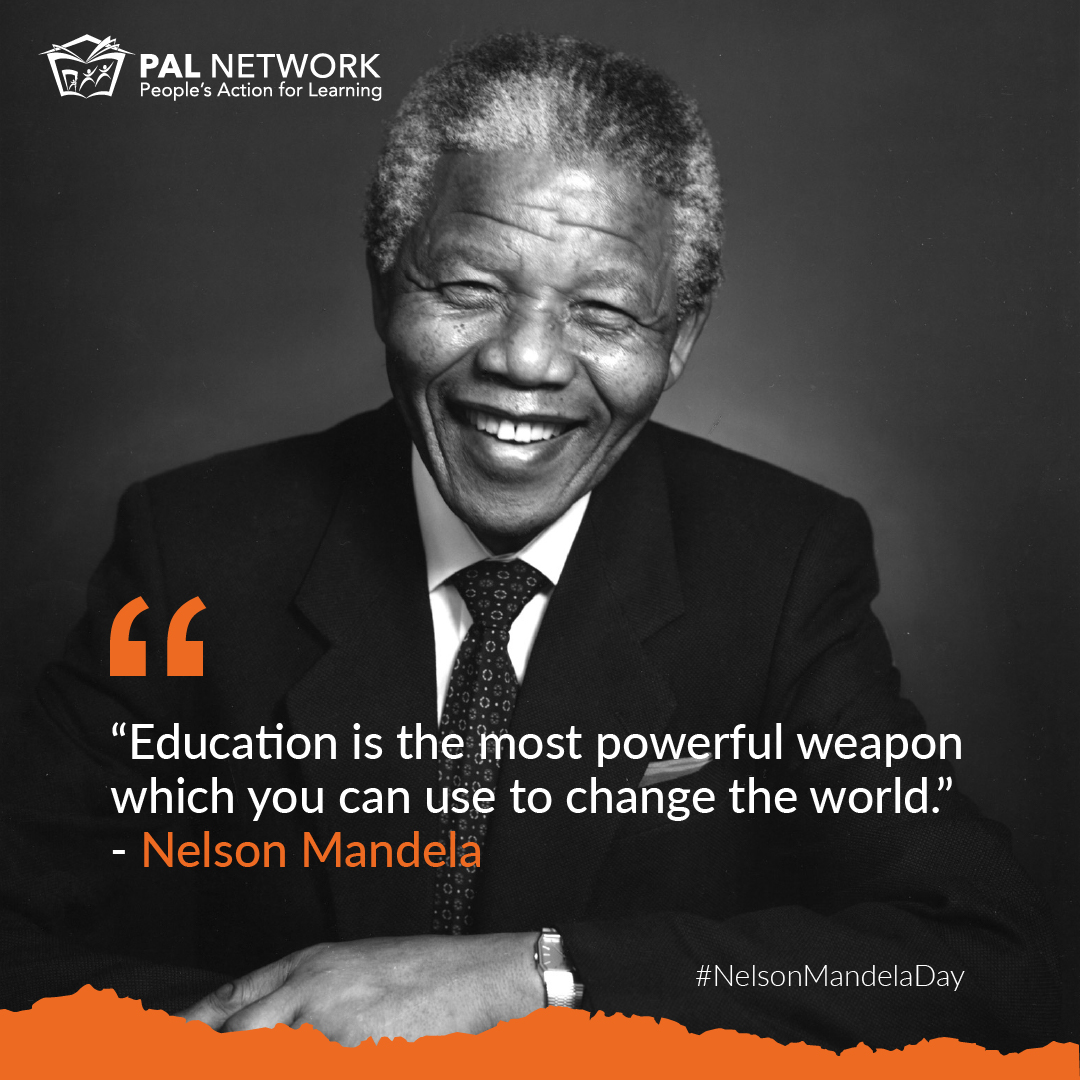 “Education is the most powerful weapon which you can use to change the world.” - Nelson Mandela

#NelsonMandelaDay 
#EvidenceForLearning