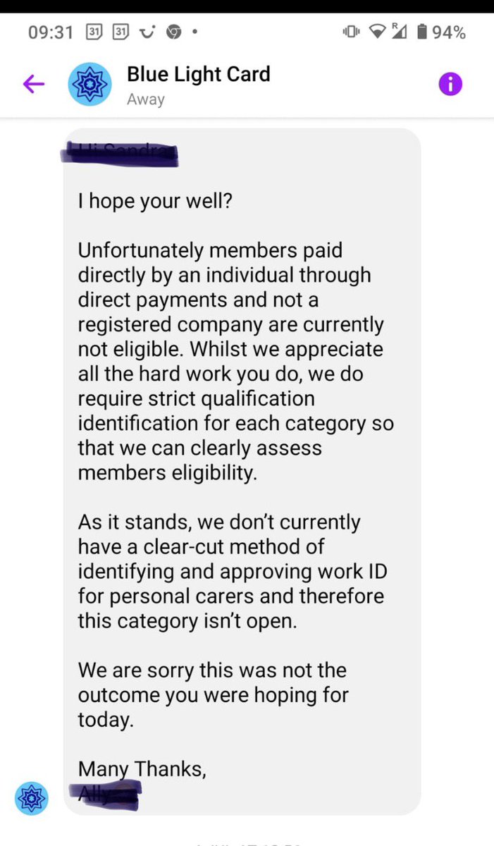 MelanieJ409's tweet photo. @AlisonLStanners @AlidadM @bluelightcard @JamesCSanderson I’m sure we could find a “clear cut method” 😊 https://t.co/fKIOBtyhaM