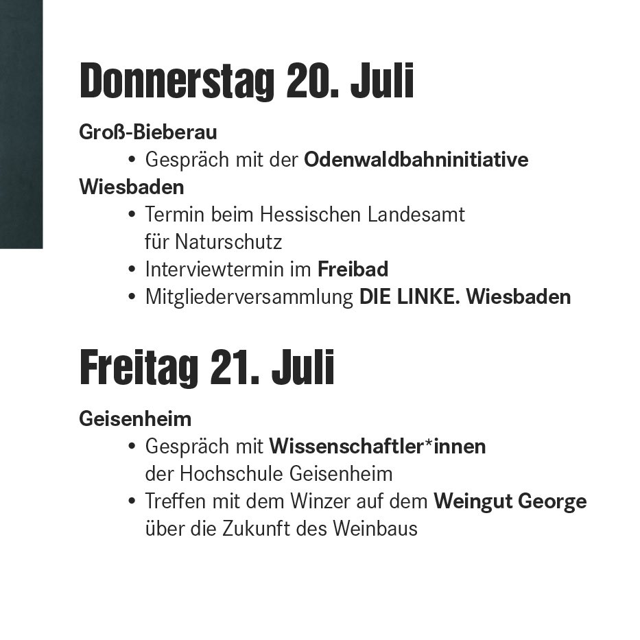 Janine_Wissler's tweet image. Heute startet meine Sommertour durch #Hessen mit dem Schwerpunk sozial-ökologischer Umbau. Los geht es mit einem Gespräch mit der Initiative "Rettet den Burgwald". Danach treffe ich gemeinsam mit @CaroRackete den Betriebsrat von VW Baunatal. Abends in Kassel.
#DieLinke #Rackete