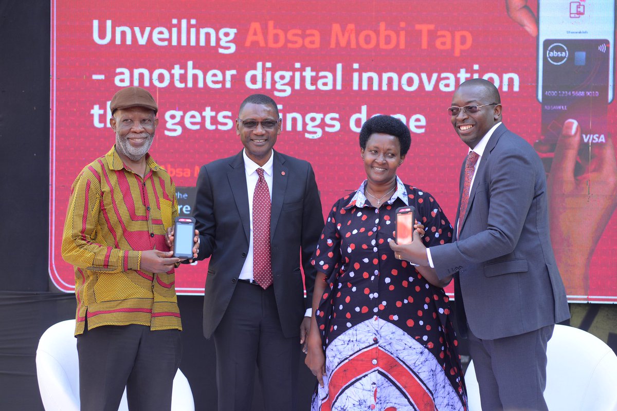 Uganda, welcome to the seamless world of digital transactions with our #AbsaMobiTap, an app that allows you to use your smartphone as a Point of Sale (POS) machine for customers to make payments using any contactless-enabled 💳 card.

Let’s sign you up: 👉🏾absa.co.ug/talk-to-us/
