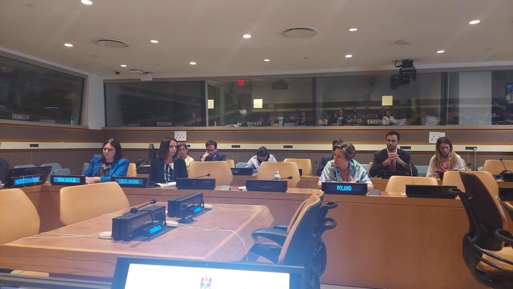 CEI_Secretariat's tweet photo. 📢w/#MoldovanCEIPresidency, through Permanent Mission of Republic of 🇲🇩to #UN, we hosted side-event at #UNHighLevelPoliticalForum on #SustainableDevelopment to showcase good practices in #RegionalCooperation & partnerships supporting #UN2030Agenda #SDGs
ℹ️https://t.co/vanduOpSRj https://t.co/FXE2dXcANd