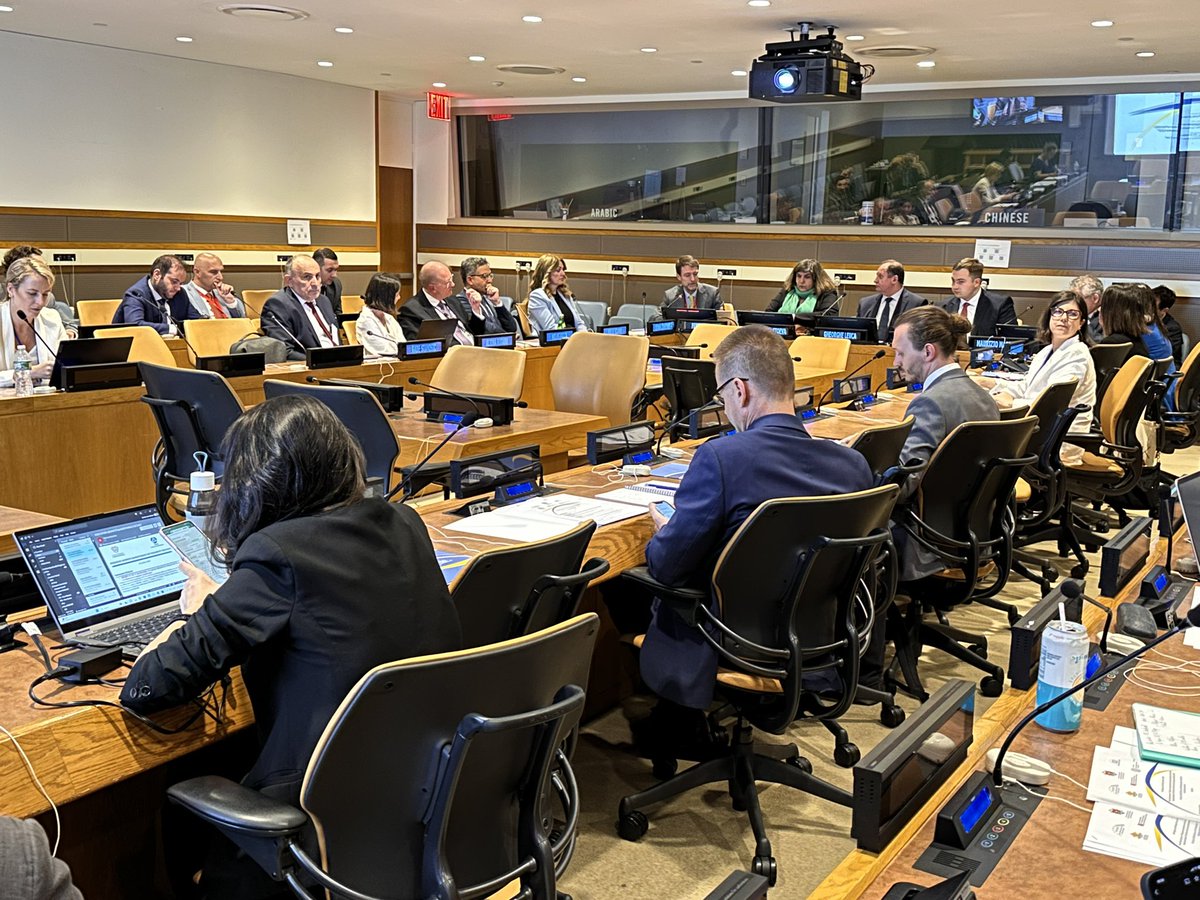 CEI_Secretariat's tweet photo. 📢w/#MoldovanCEIPresidency, through Permanent Mission of Republic of 🇲🇩to #UN, we hosted side-event at #UNHighLevelPoliticalForum on #SustainableDevelopment to showcase good practices in #RegionalCooperation & partnerships supporting #UN2030Agenda #SDGs
ℹ️https://t.co/vanduOpSRj https://t.co/FXE2dXcANd