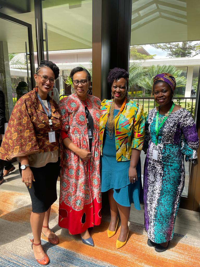 amwaafrika's tweet photo. 📸Captured at the Africa Drive for Democracy Conference, 2023.
L-R is East African Feminist Activist, Jessica Horn-@stillSHErises @MzalendoWatch's ED Carol Gaita-@carole_gaita, AMwA's ED, Eunice Musiime-@musiimee and AMwA's Women Political Leadership prog, @MwemweFabiano.
#D4D23 https://t.co/IIkLU2vbwj