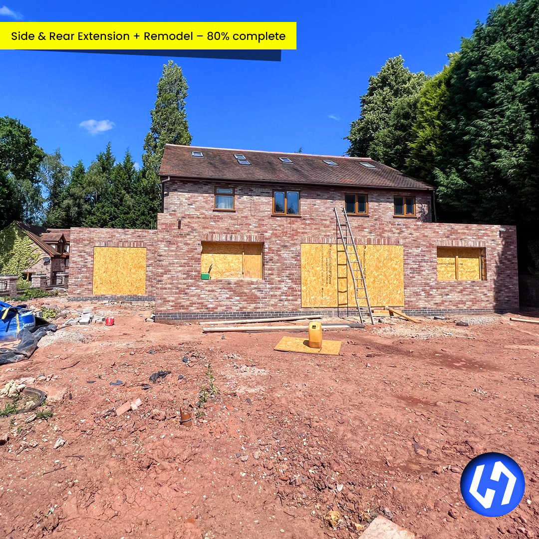 HYPE_Building's tweet photo. Our side and rear #extension project in #NewcastleUnderLyme is also shaping up rather nicely. This place is 𝗠𝗔𝗛𝗢𝗢𝗦𝗜𝗩𝗘! 😲😍👌

Looking to extend your #property in #StokeOnTrent or nearby? Get HYPE! Call us on 01782 930043 https://t.co/hcNXQZ1ZCT