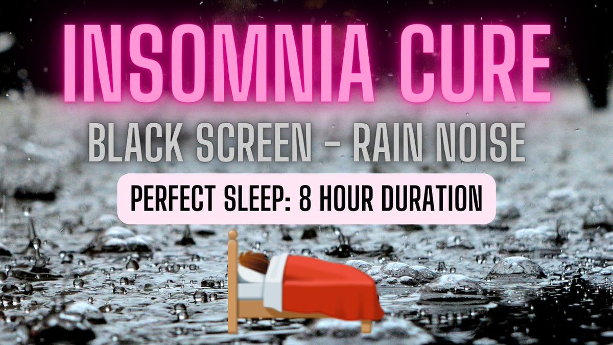 ImmediateSleep's tweet photo. EXCLUSIVE VIDEO

Having trouble sleeping? Tossing
and turning all night?

Click through to our clip for hours
of rain noise slumber.

Black screen ensures a dark room.

#Sleep #News #Today #YouSleep
#WantSleep #SleepNight #Hours

Click here for the clip:
https://t.co/oVk9PYN7NU https://t.co/5IYe06xehq