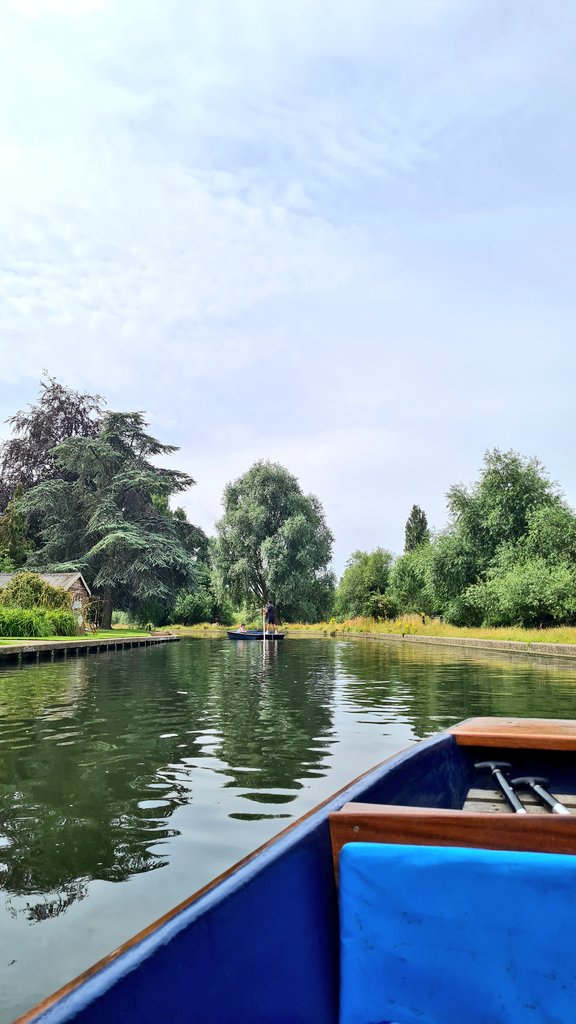 BioElSystTech's tweet image. Our annual lab group summer trip 🌞 - a very lovely day spent together punting, picnicing and playing rounders ⚾️  🚣♀️  🥪