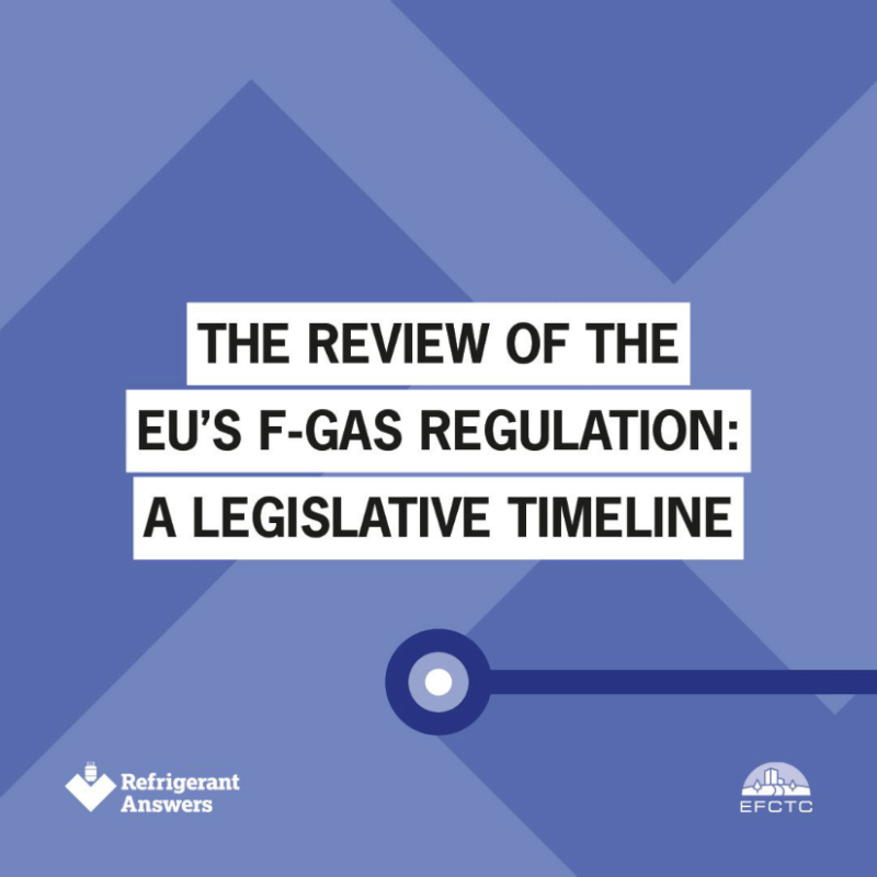 EFCTC_cefic's tweet photo. 💡 In 2020, the @EU_Commission began the process to review the current #FgasRegulation.

EFCTC and its members value the work and contribution from all stakeholders to date on the Regulation.

Take a look at the summary of what has happened over the past two years 👇