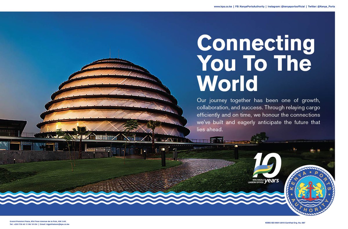 Our Kigali Liaison office celebrates 10 years in Rwanda #KPAinRwanda #growingbusiness