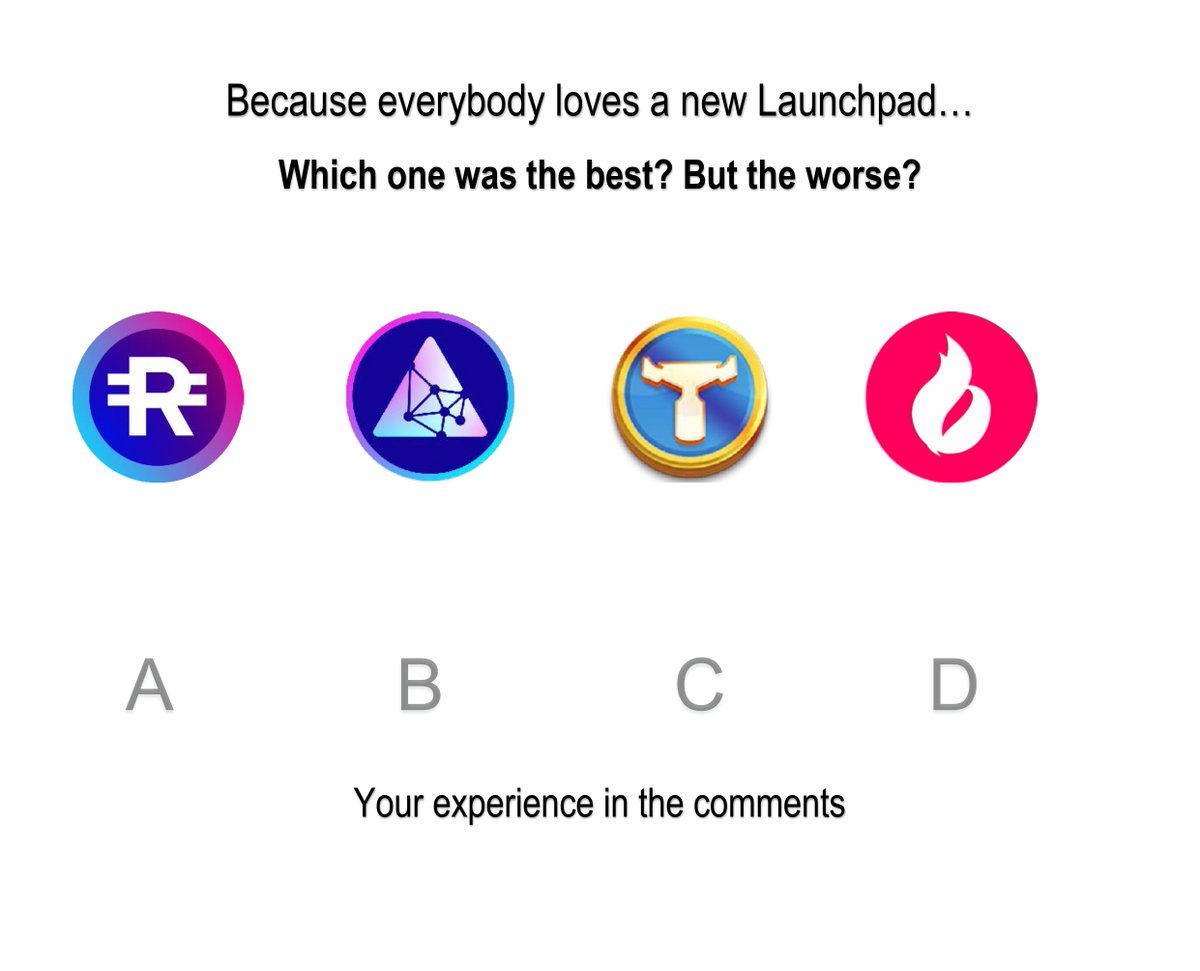 What do you think?!

✅Follow me for more hard questions

<a href="/pulsarmoney/">Pulsar Money</a> send 200000 MEX to 100 retweets

#MultiversX #MultiversXNFTs #EGLD #Launchpad #Cryptocurency #CryptoTwitter