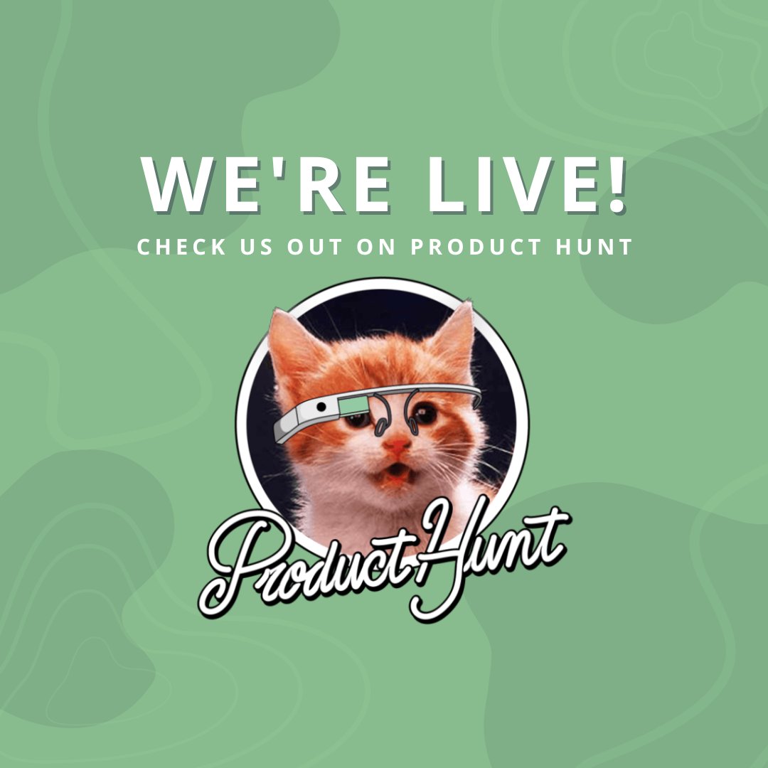 t's today! We're live on Product Hunt! 🚀 
lnkd.in/d_r8fbHw

Thanks for all the support we've received so far! 🤗 If you can take a moment to support us now during our launch, we'll be very grateful.

#producthunting #producthuntlaunch