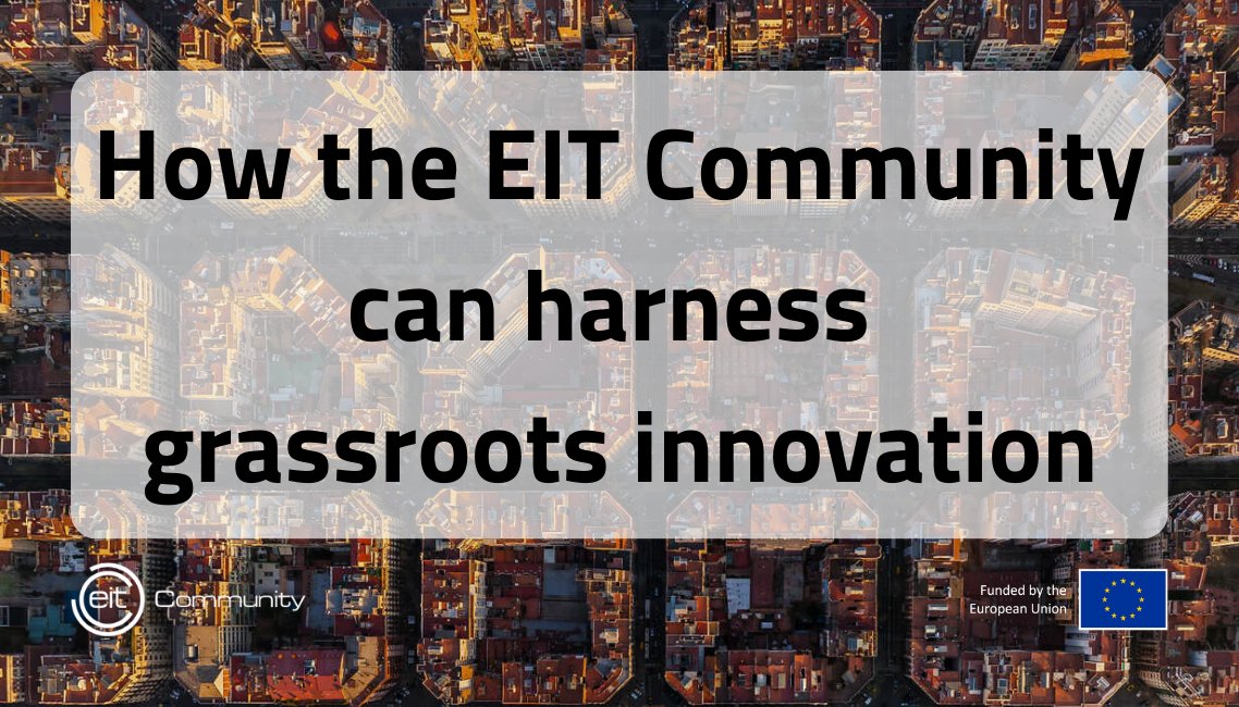 👏 A showcase of several EIT Community-funded projects took place in Barcelona

🤝 Project owners and programme leaders discussed how the EIT Community supports them in building a sustainable, resilient and equal future

👉 Check out the projects here 👉 eit.europa.eu/news-events/ne…
