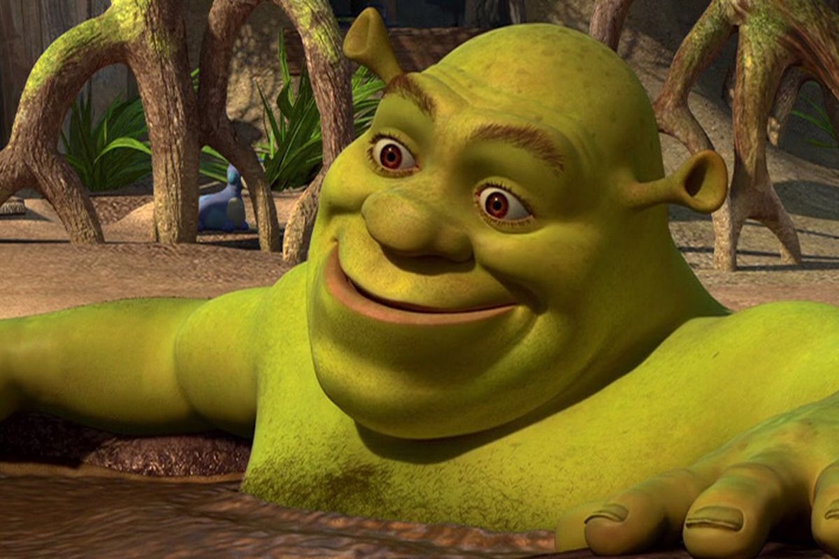 Shrek face meme | Poster