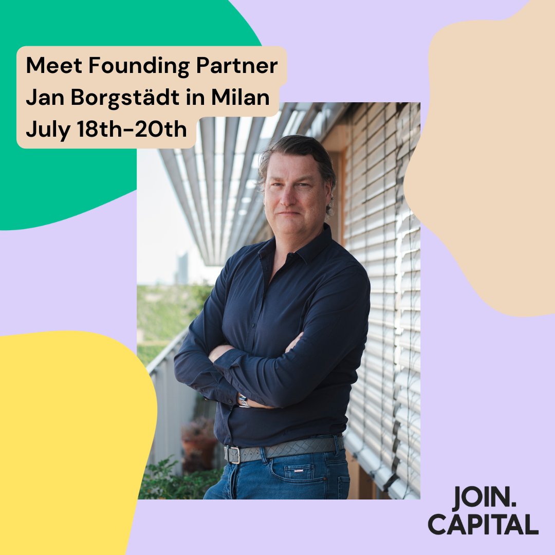 join_capital's tweet image. While most people are already on summer break, our founders are still traveling a lot, to #connectwith people from the #vc scene in #EU. Yesterday, great talk over a coffee with Andrea Gerannini from #2100vc and some stranger who joined our meeting 🦅 Ping us for a catchup w Jan