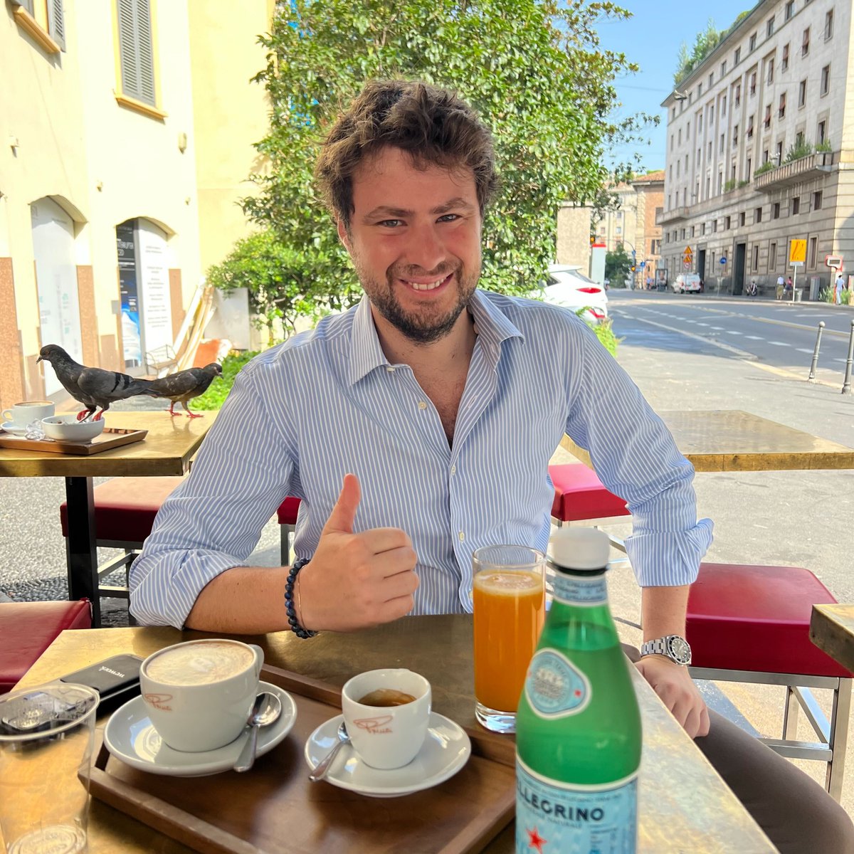 join_capital's tweet image. While most people are already on summer break, our founders are still traveling a lot, to #connectwith people from the #vc scene in #EU. Yesterday, great talk over a coffee with Andrea Gerannini from #2100vc and some stranger who joined our meeting 🦅 Ping us for a catchup w Jan