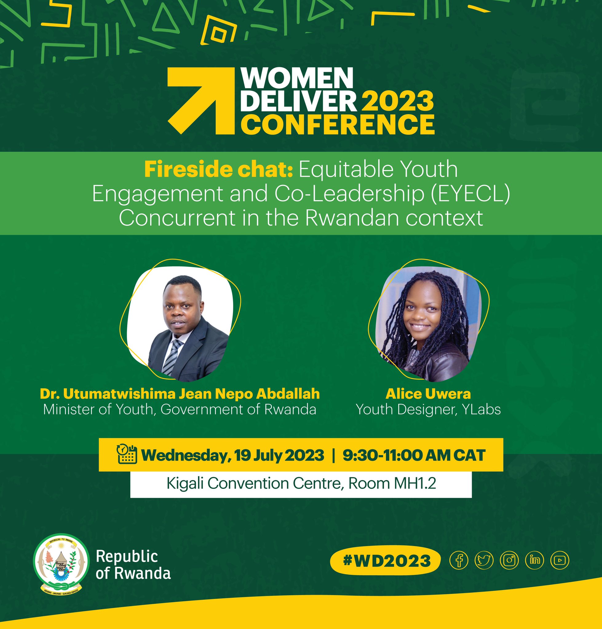 Ministry of Youth Rwanda on Twitter "🚨Don't miss out! Join us to