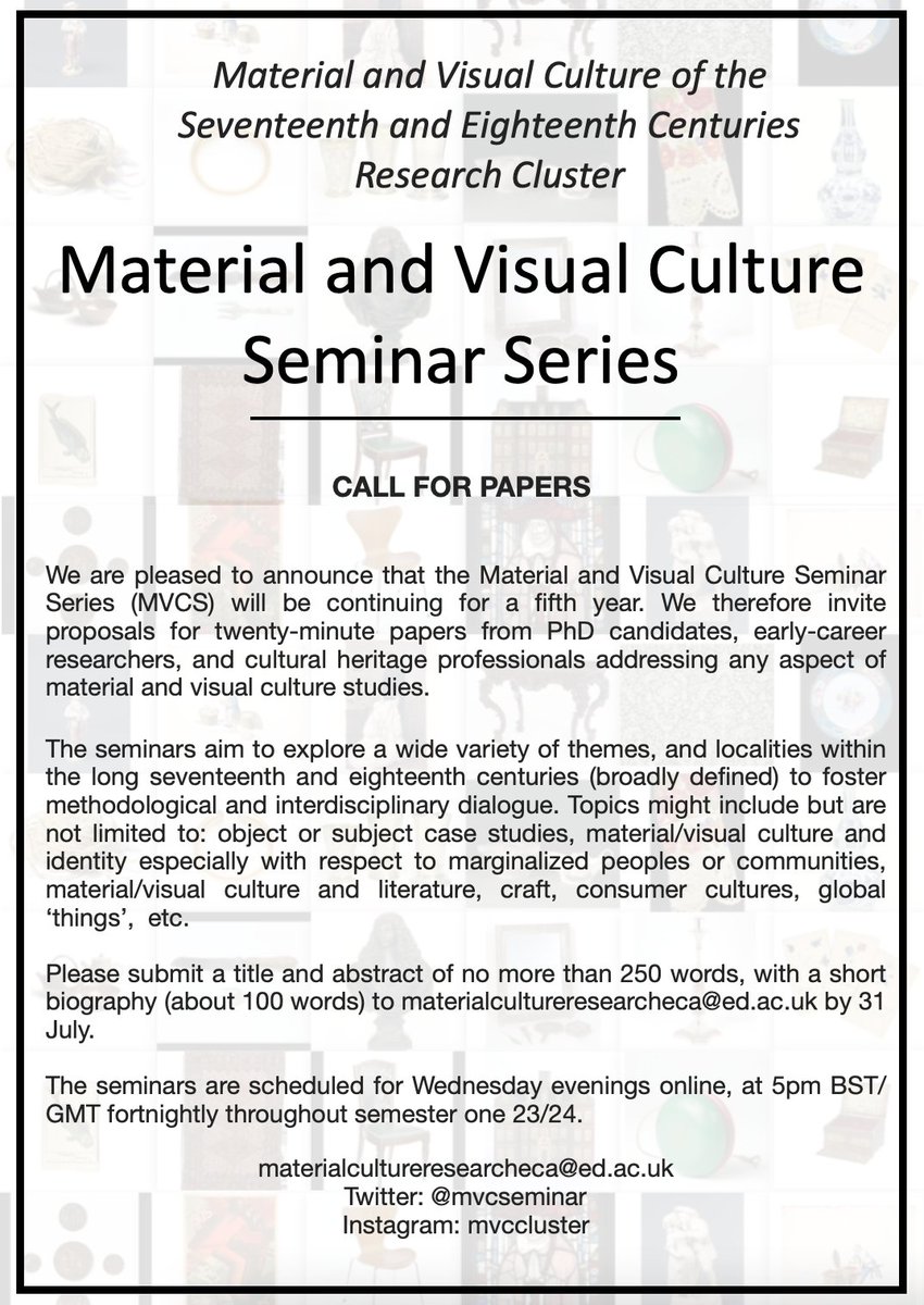 Early Modern Material & Visual Culture tweet media