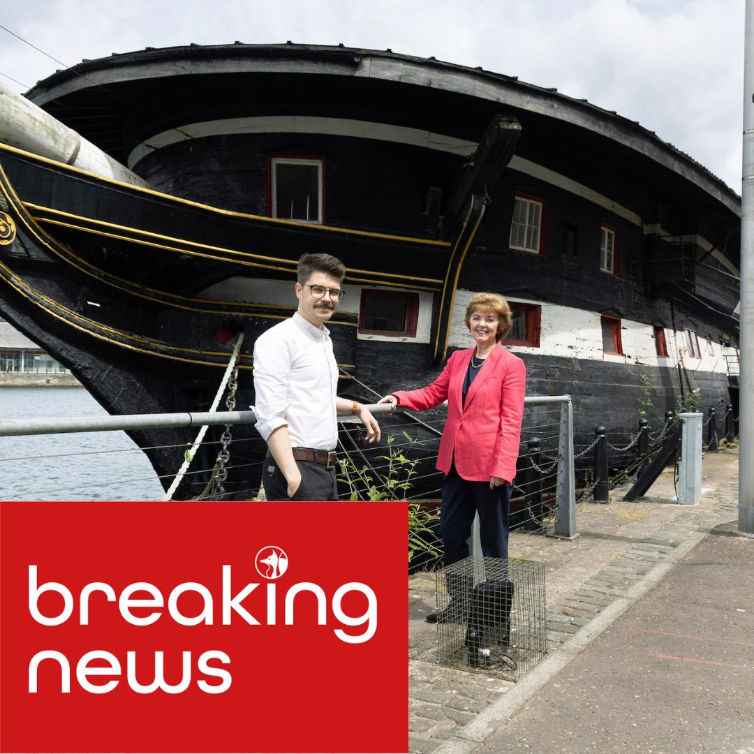🚨BREAKING NEWS!🚨

<a href="/HMSUnicornship/">HMS Unicorn</a> has received is biggest single donation to date - £1,110,930 from #NationalHeritageMemorialFund will fund the necessary and urgent work required for the continued preservation of Scotland’s oldest ship. 

More info 👉 bit.ly/46NOwX9