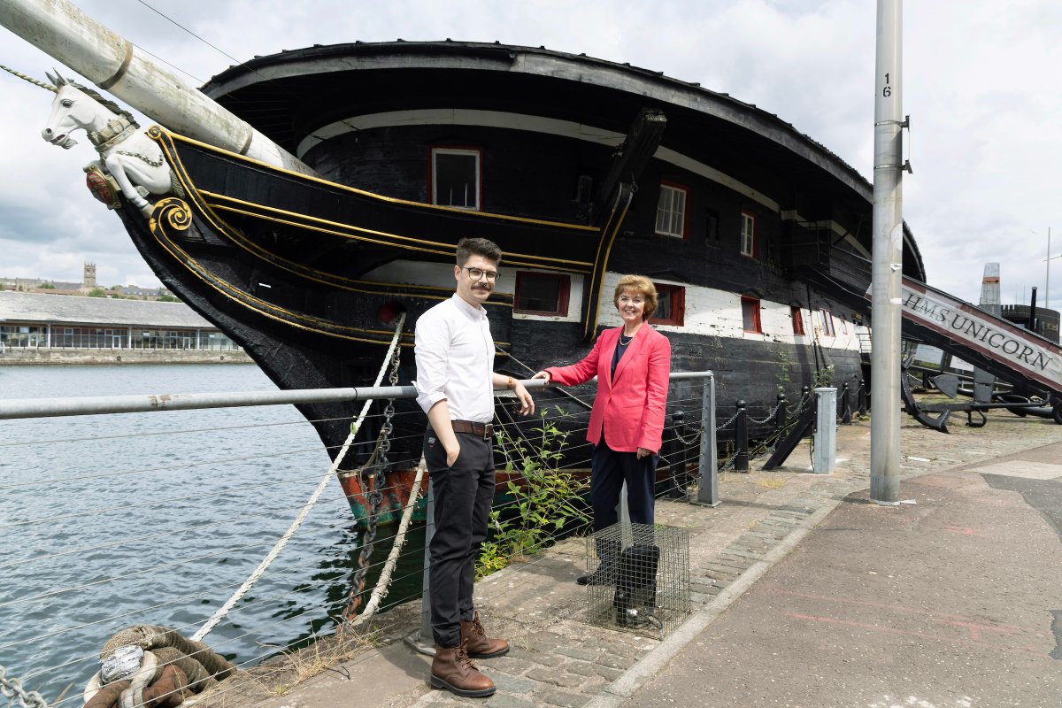 We’re delighted to have received our biggest single grant ever - £1,110,930 from the #NationalHeritageMemorialFund. This will finance the necessary &amp; urgent work required for the continued preservation of HMS Unicorn.
bit.ly/46NOwX9

#Scotlandsoldestship