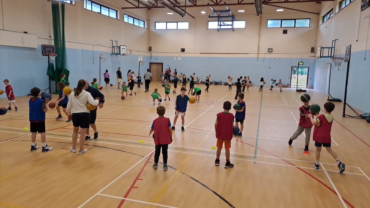 Two of our summer camps underway this week, including our first inclusive camp. A full house for both. #basketball4all <a href="/BballIrl/">Basketball Ireland</a>
