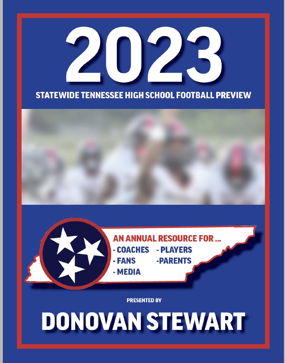 Coming soon... the 2nd annual Donovan Stewart Statewide High School Football Preview Magazine