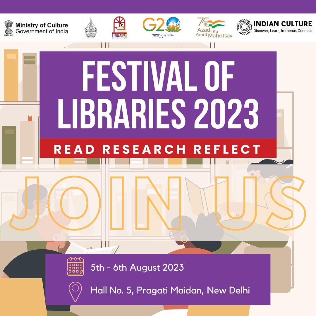 fol_2023's tweet image. 📚 Join us at the Festival of Libraries 2023, a two-day event dedicated to celebrating the development and digitization of libraries in India! 🎉 Don&apos;t miss out on this incredible showcase, entry free!

#FestivalofLibraries #event #digitallibrary