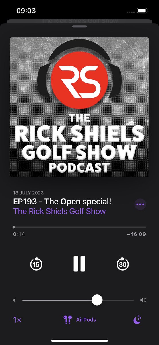andyevans1985's tweet photo. On the train to The Open with these guys in my ears! @RickShielsPGA @GuyCharnock #TheOpenChampionship https://t.co/oKz2FxJOQQ