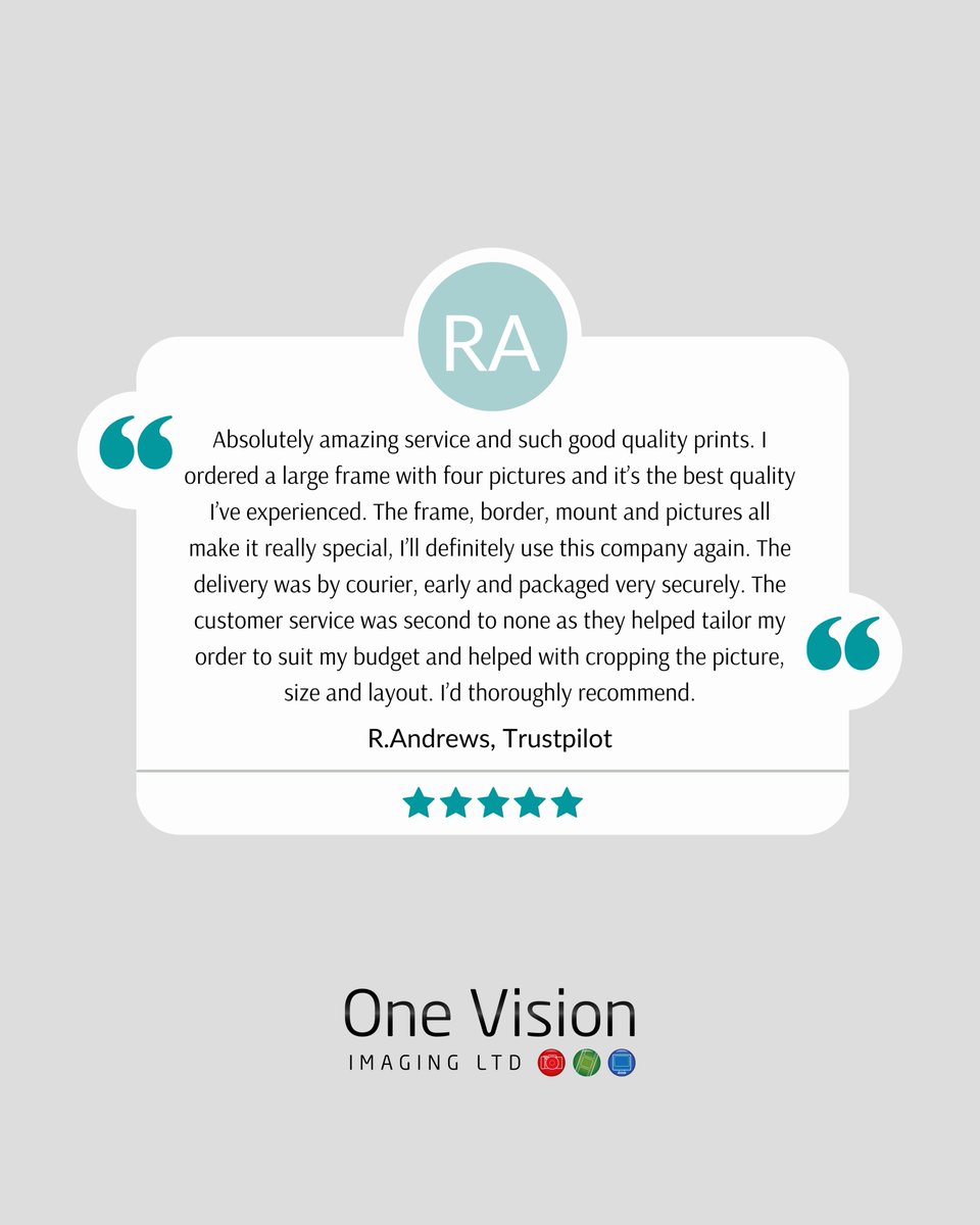 We take pride in giving our customers the very best product and service, but don't just take our word for it!

See more lovely reviews like this over on Trustpilot⭐