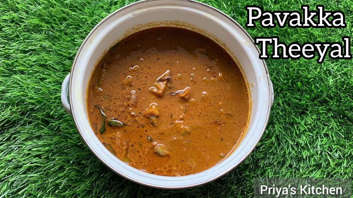 Priyaskitchen16's tweet photo. PAVAKKA THEEYAL | KERALA STYLE BITTER GOURD THEEYAL RECIPE

https://t.co/NIzoSip23c

#cookwithcomali  #cwc4 #pavakkatheeyal  #theeyal  #shallot   #shallots #cwcrecipe #cwc #cwcrecipe #trending #viral #vijaytelevision  #viralrecipes #trendingrecipe #vijaytv #sivaangirecipe #simple https://t.co/qnl2C5HmiA
