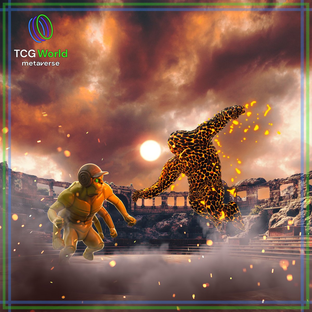 Introducing the tier 3 sprites going head to head in the battling arena. 

Where historic battles will take place, people will cheer from the sidelines &amp; contestants will give it their everything. 

Will you watch on, or will you fight for glory?