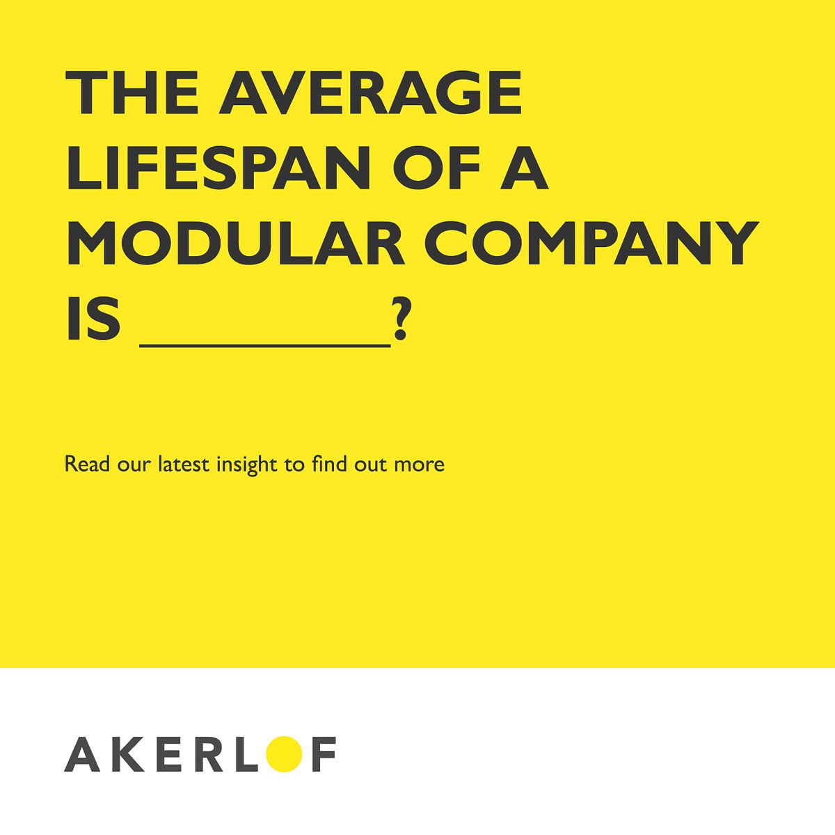 The perception of insolvency risk has recently become a key issue, particularly for Category 1 #MMC (volumetric / 3D structural systems).

How far do these headlines reflect the true risk?

Read our latest insight to find out: bit.ly/3Ok8bXu
