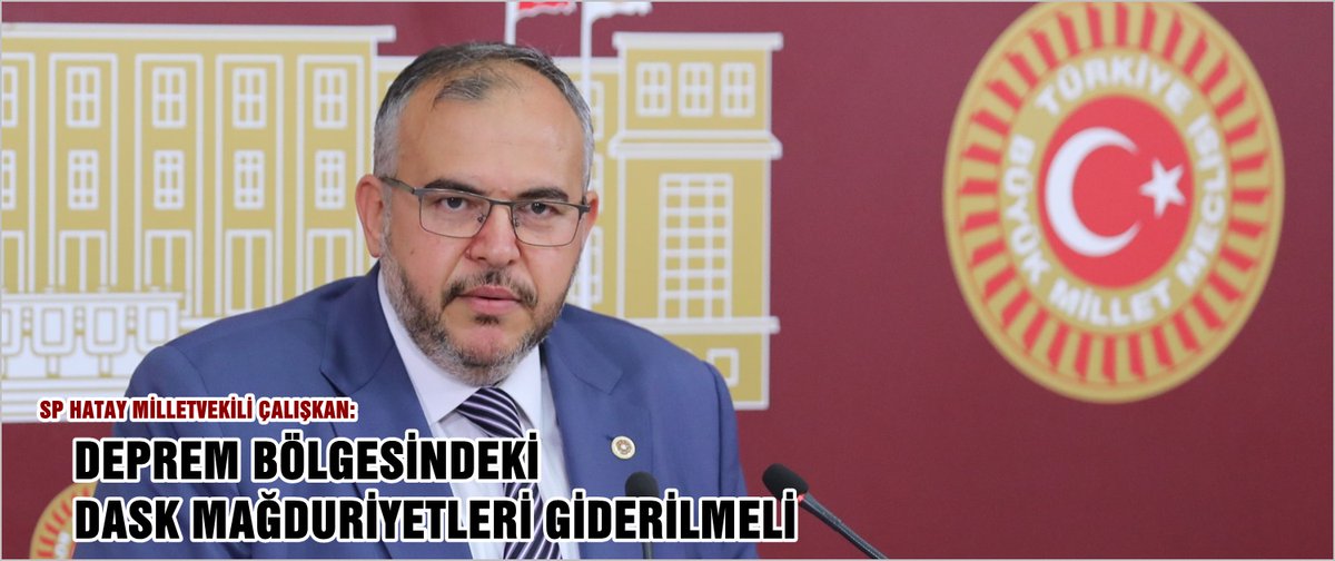 Çalışkan, “Milletten yeni vergileri nasıl alırız?” değil, eldeki kaynakları nasıl daha iyi yönetebiliriz?” denilmesi gerektiğine vurgu yaptı.
hataypusula.com/caliskan-depre…