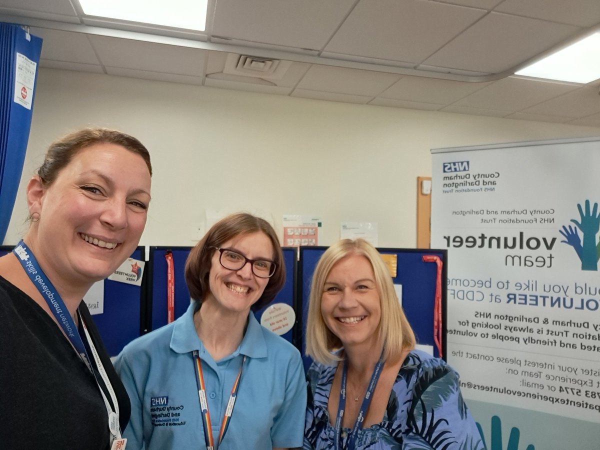 Claire - Patient Experience, Laura - Skills Development & Nikki - T&D representing #TeamCDDFT at todays Armed Forces Careers fair at Sunderland Hospital. Talking to Armed Forces staff about Job opportunities & Volunteering opportunities @CDDFTNHS . @JoinCDDFTNHS @wayneghall