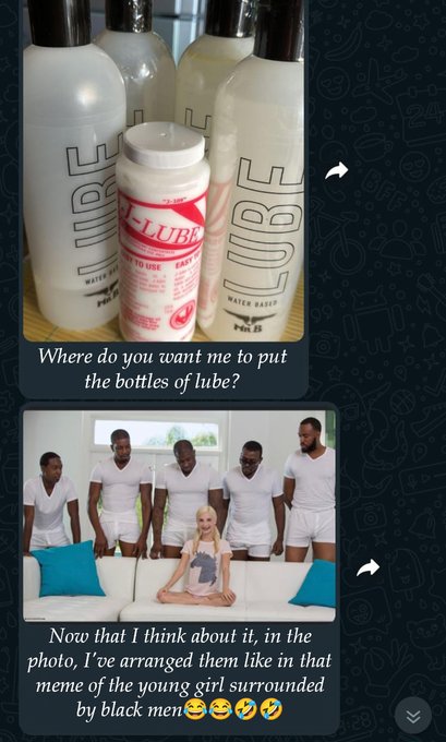 A chat from Whatsapp. One of my friends is helping me tidy up my place while I'm out doing errands. Isn't