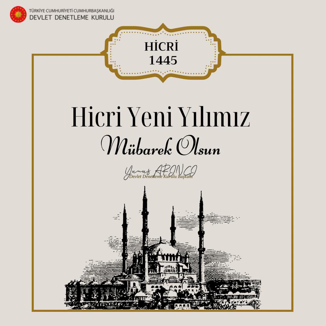 Tüm İslam aleminin #HicriYılbaşı'nı ve Muharrem ayını tebrik eder; Ülkemize, İslam alemine, insanlığa hayır, huzur ve bereket getirmesini Cenab-ı Allah’tan niyaz ederim..