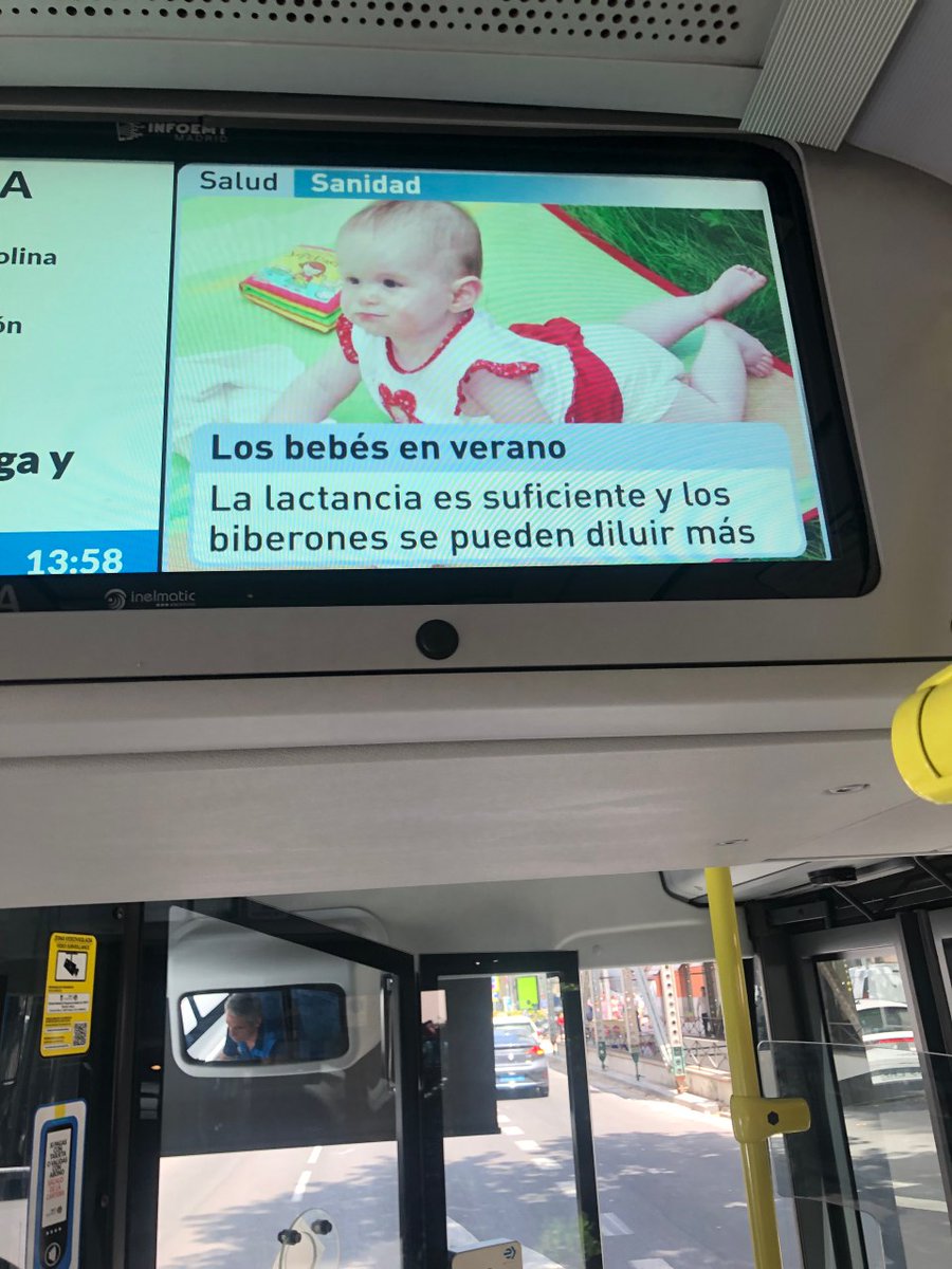 Alba Padró Arocas (@albapad) on Twitter photo <a href="/EMTmadrid/">EMT Madrid</a>
Estupendo que habléis de lactancia, pero hay que tener cuidado con los "consejos". Diluir en otras proporciones la leche artifical conlleva riesgo de malnutrición. <a href="/EMTmadrid/">EMT Madrid</a>
Estupendo que habléis de lactancia, pero hay que tener cuidado con los "consejos". Diluir en otras proporciones la leche artifical conlleva riesgo de malnutrición.