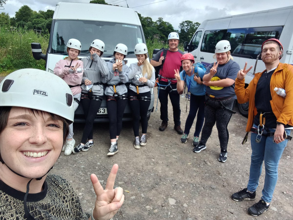 pkcyouthwork's tweet photo. Young people from crieff enjoyed some Rock climbing at Benny Beg on Monday. They achieved more than they had hoped, they done amazing! Such a supportive group. Well done everyone. #Proudworker #Proudyoungpeople https://t.co/Gl5sNDhzsK