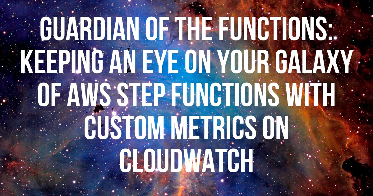 🚀 Are you juggling many AWS Step Functions and need a way to monitor them all? My latest blog post guides you through creating a one-glance dashboard using CloudWatch's custom metrics and Terraform! 🟢🔴 buff.ly/3Q34SVM  
#AWS #Terraform #CloudMonitoring #StepFunctions