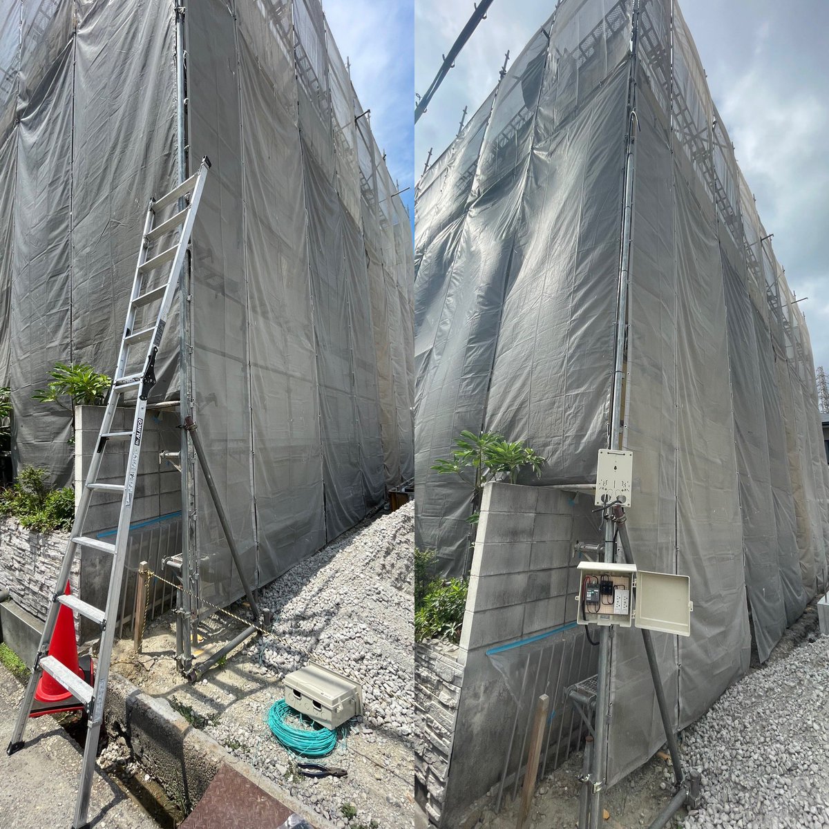 cowper69cowper's tweet photo. LEDダウンライト交換 +40k
戸建 仮設電源工事 +50k
屋外防水コンセント交換 +15k
ホーム連食のお昼からで しっぽり+105k
これが毎日続けば1000マンprayerなんだけどね…🥹🙌🏻あと一仕事して🍻呑むん♪
#町の電気屋 #尼崎 #AMAtec https://t.co/AzwSQ8UO9c