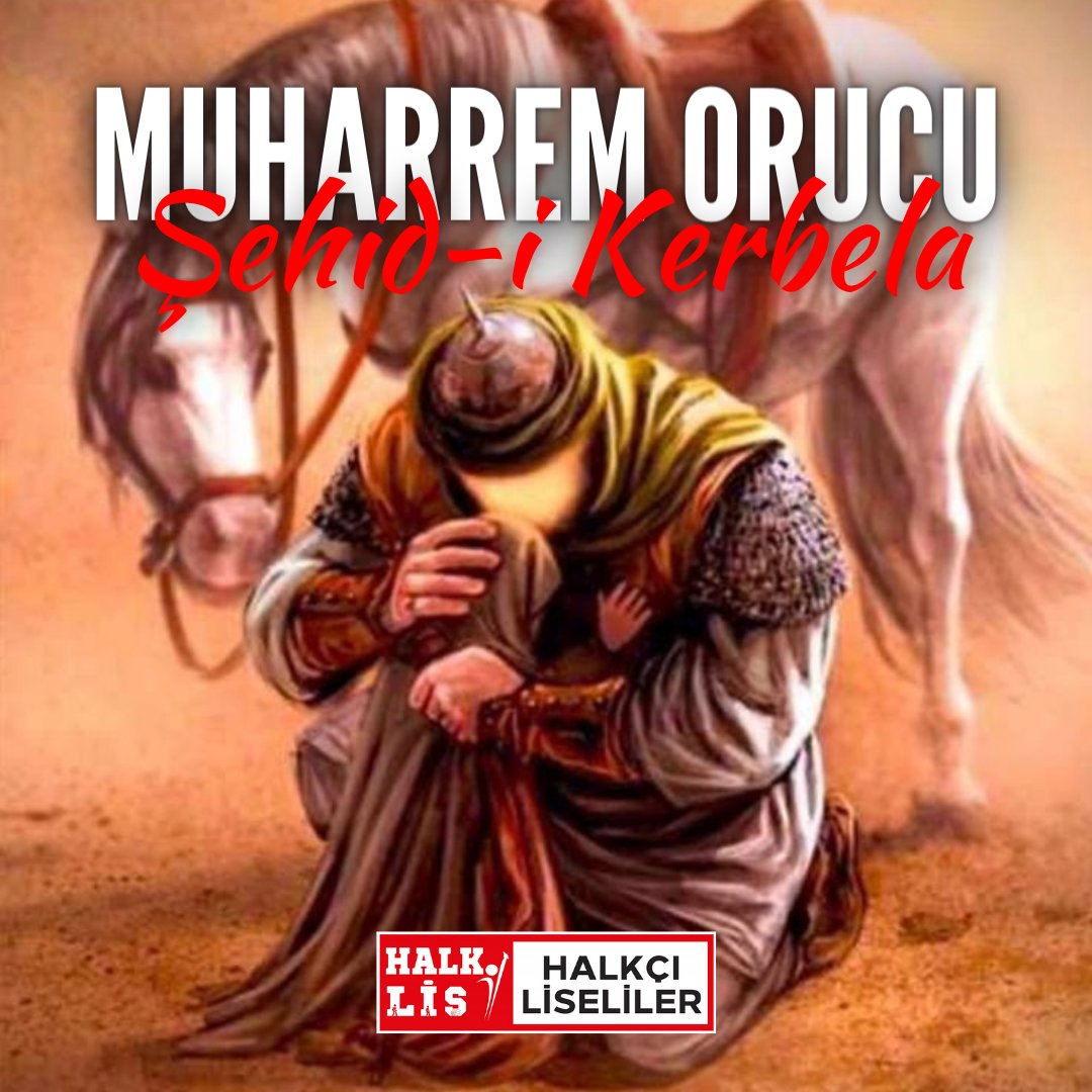 Muharrem Orucu tutan tüm canların oruçları Hakk katında kabul olsun.
#MuharremOrucu