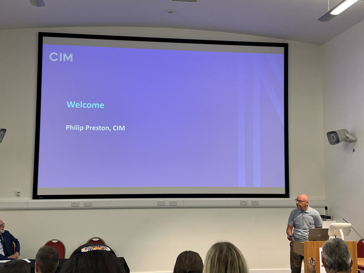 Kicking off at the <a href="/CIMinfo_East/">CIM East of England</a> #Digiconf23