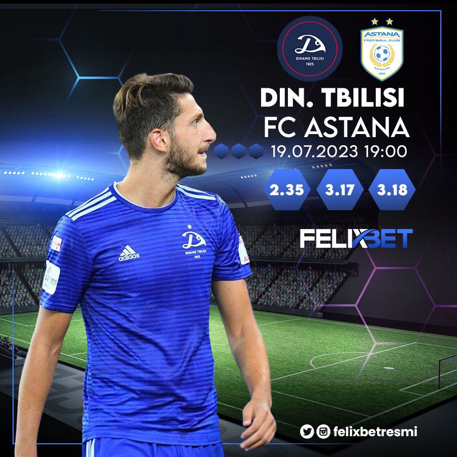 🔷 GÜNÜN KARŞILAŞMASI 🔷

DIN. TBILISI ♦️ FC ASTANA

#DınTbılısı #FcAstana