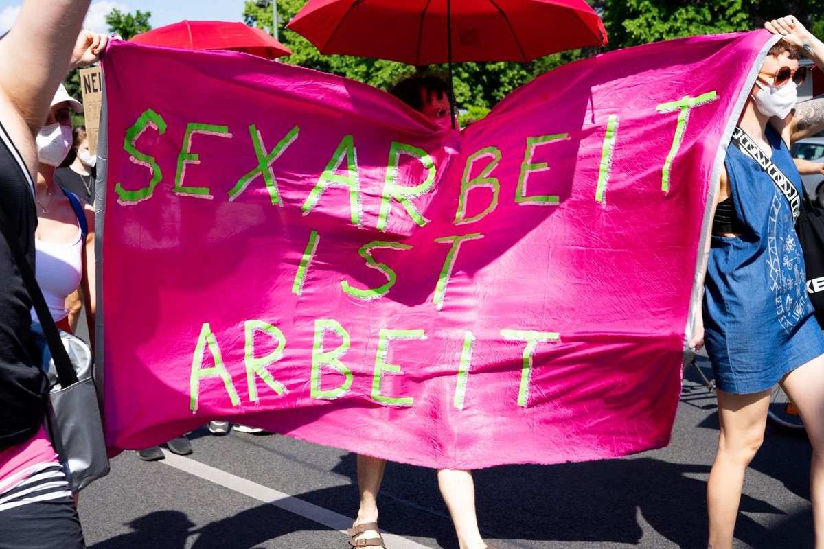 Hussies, whores, hookers, rent boys, paramours, harlots, dominas, and pro-subs! Allies, lovers, friends, and families of sex workers! March with us JUNE 3 - 16:00 - NOLLENDORFPLATZ (Berlin) #b0306 #iwd2023 #iswd2023 #sexworkiswork #sexarbeitistarbeit #InternationalerHurentag