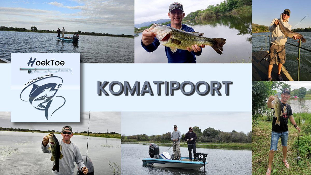 In hierdie episode kuier Pieter in Komatipoort, hy vang vis met Strauss Fishing en Taurus Tiger Fishing.  Pieter kuier lekker saam met Komatipoort se mense.
---
HoekToe eksklusief te sien op NET Afrikaans besoek net-afrikaans.com om u subskripsie @ slegs R49 p/m te koop.