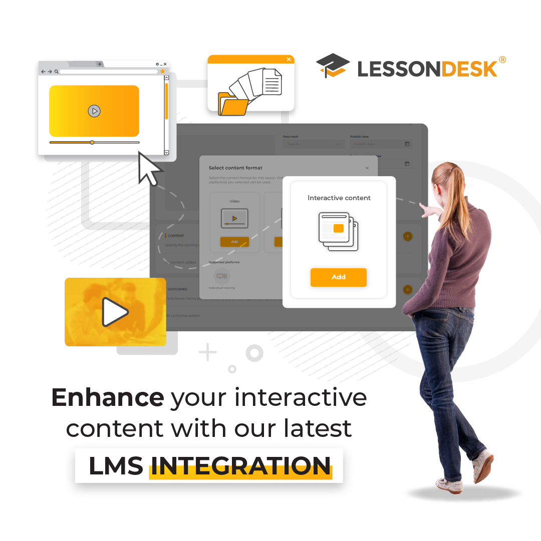 LessonDesk's tweet image. We&apos;ve launched our new interactive content feature! Lesson Desk now supports #SCORM 1.2 and SCORM 2004 training material, ultimately unleashing the power of engagement and interactivity like never before. Prepare for a whole new #training experience! #LMS