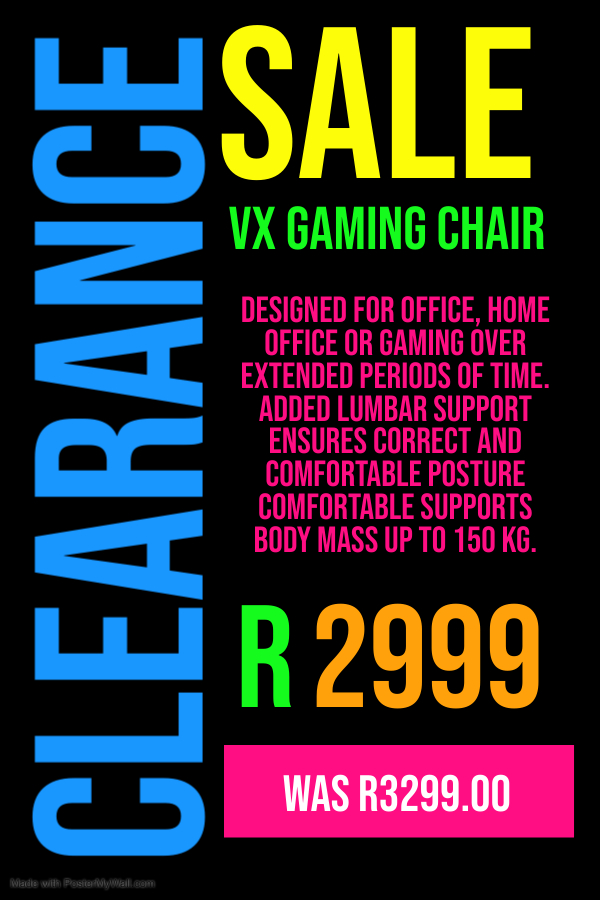 PrellerIt's tweet image. Clearance Sale Now on SAVE UP TO 50% on Selected Items !
Valid While stocks Last  !
VISIT US INSTORE NOW !
Preller IT Solutions
📷 051 492 3398  / WhatsApp 063 017 3933
📷  Preller Square - Shop 15
📷   Online@prelleritsolutions.co.za