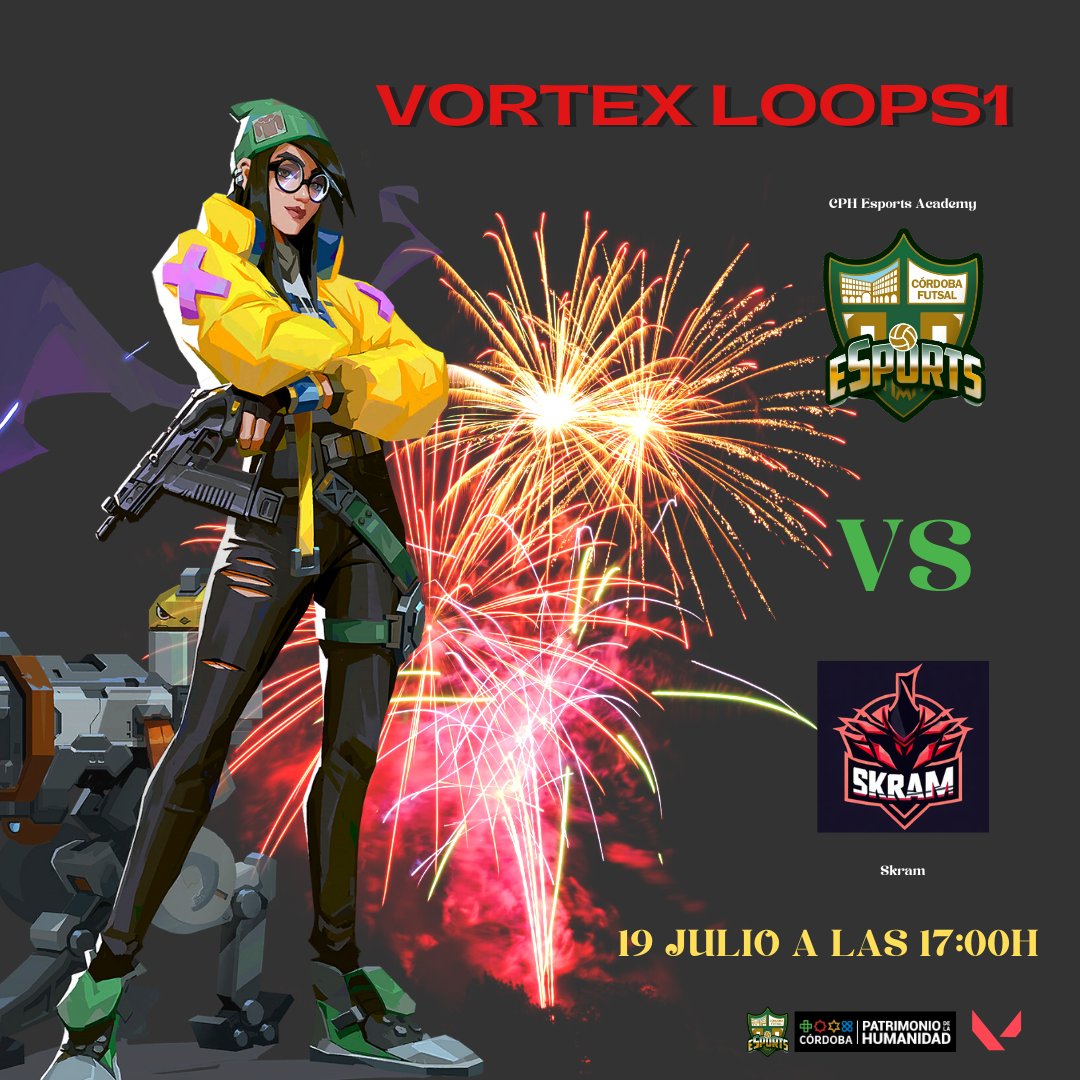 Cordoba_Gaming's tweet photo. 💥 Torneo #VortexLoops1 de @TormentaVALes 💥
🏆| @welmetv
📆| Final lower bracket
⏰| 17:00h
🆚️| @SkramVlr
📺| https://t.co/sojsxjp7Kz
¡A por todas! 🔥🔥 https://t.co/YzPI9IiIID