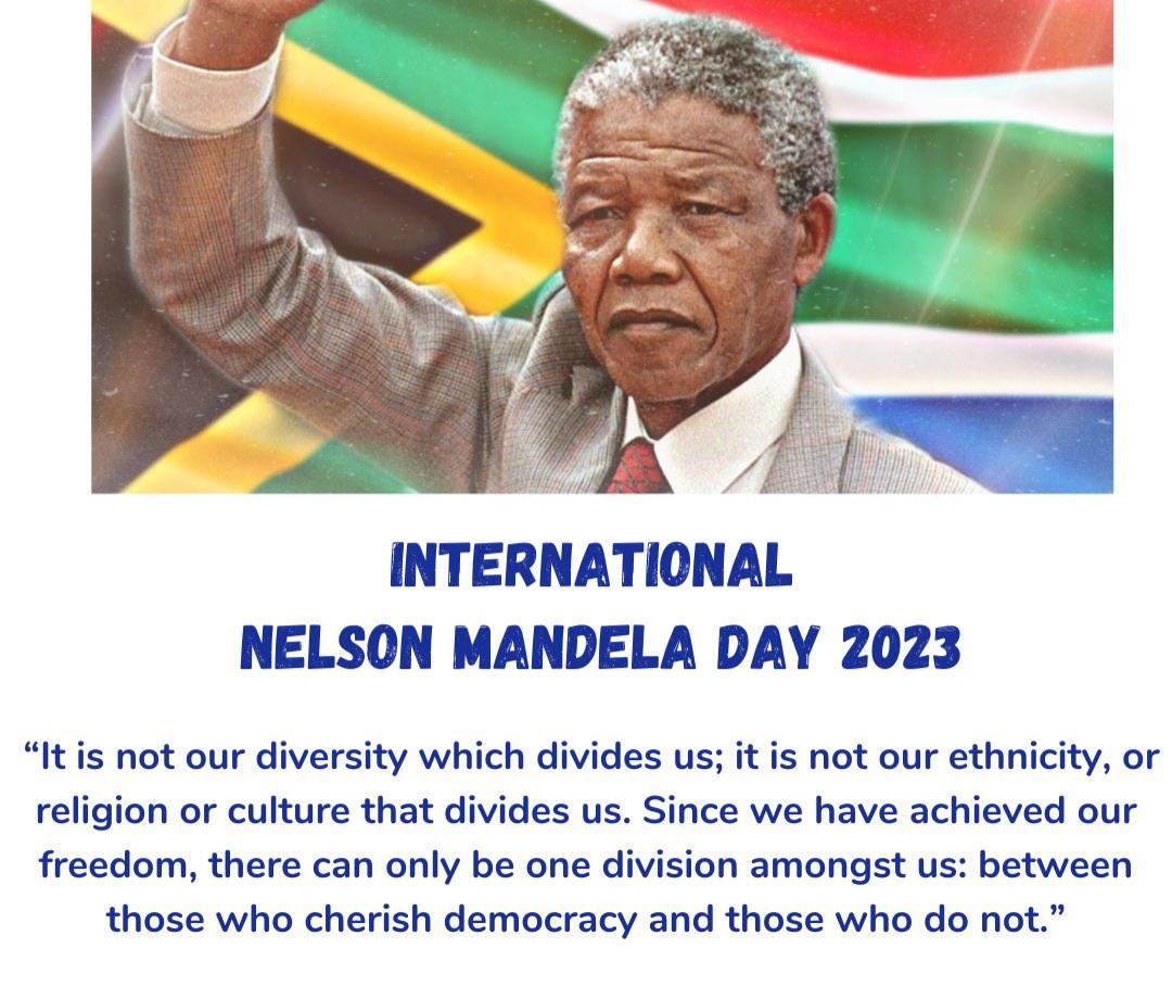 #NelsonMandelaInternationalDay
#FightRacism✊🏿 
@NelsonMandela 
@_AfricanUnion 
@UN