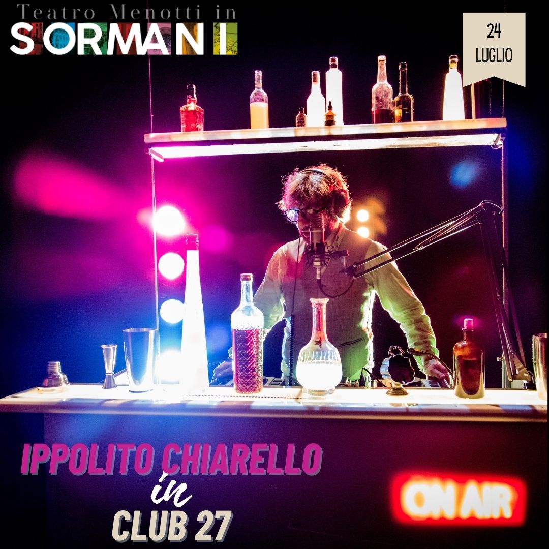 📆 21/7  
𝒉 21.15 𝘾𝑶𝙍𝑰𝙂𝑳𝙄𝑨𝙉𝑶 𝑫'𝑶𝙏𝑹𝘼𝑵𝙏𝑶 (LE) - 𝑨𝒍𝒍𝒖 𝑴𝒃𝒓𝒐𝒊𝒂 - Via Vicinale di Sternatia 

📆 24/7 
Teatro Menotti 𝒊𝙣 𝙎𝒐𝙧𝒎𝙖𝒏𝙞 
h 19:30 𝑴𝙄𝑳𝘼𝑵𝙊, 𝙘𝒐𝙧𝒕𝙞𝒍𝙚 d’onore 𝙙𝒊 𝑷𝙖𝒍𝙖𝒛𝙯𝒐 𝑺𝙤𝒓𝙢𝒂𝙣𝒊, corso di Porta Vittoria 6